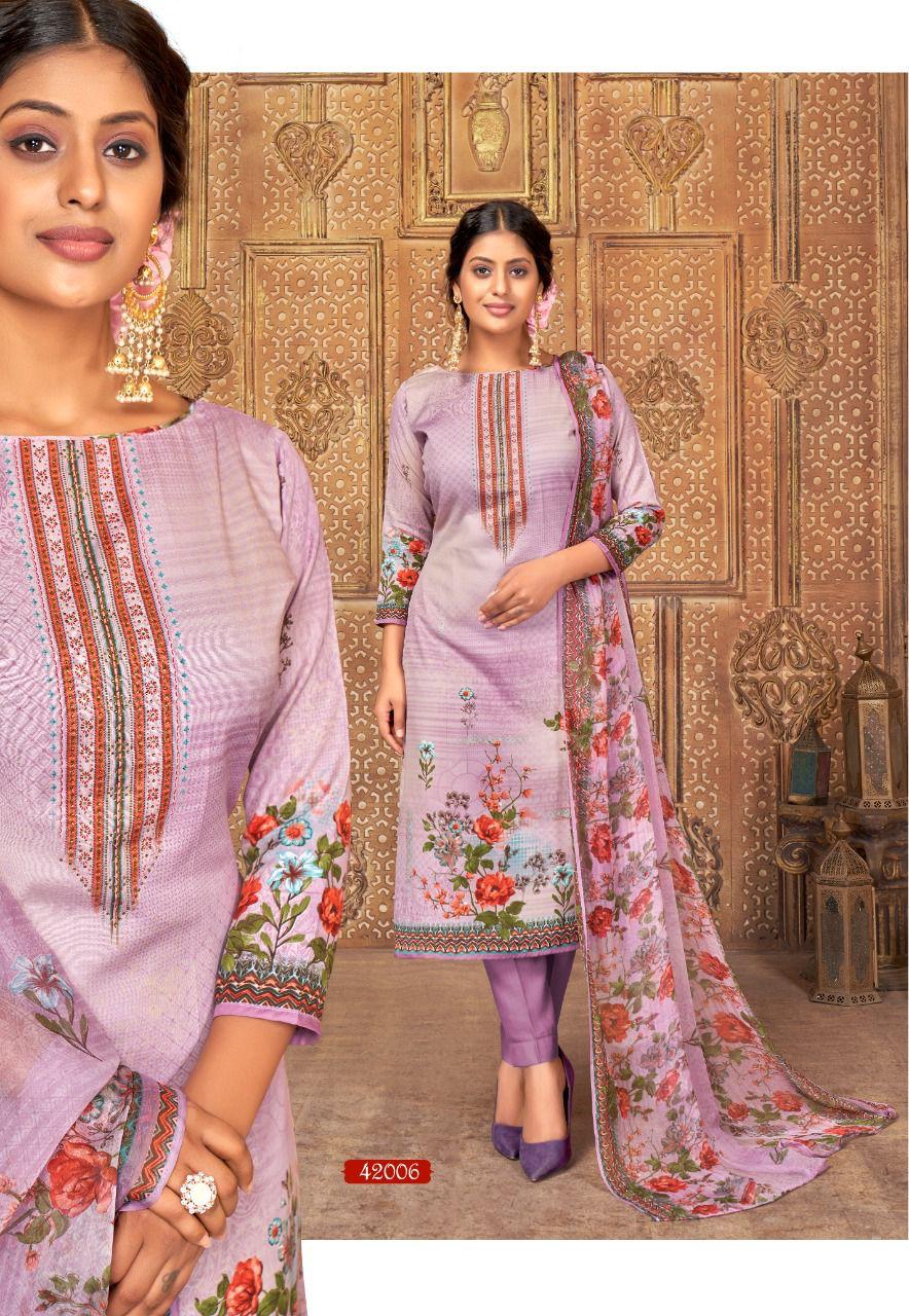 Punjabi Kudi 42 Latest Designer Fancy Casual Wear Designer Dress Material Collection